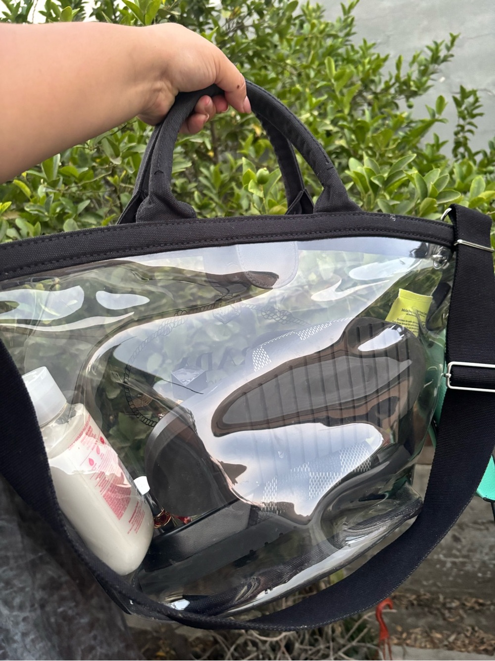 Prada Transparent Tote View 3